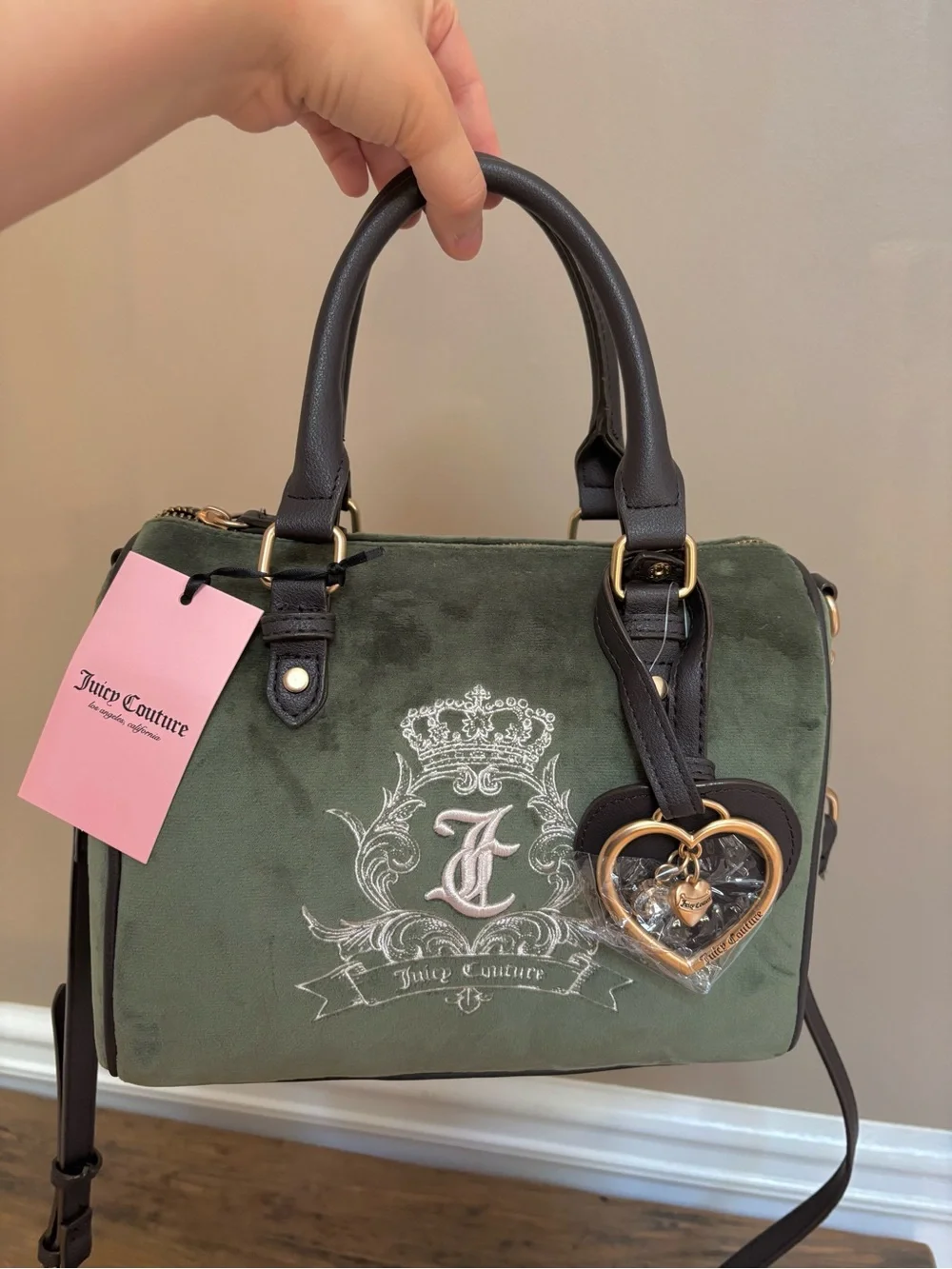 New Juicy Couture Satchel Bag Y2K